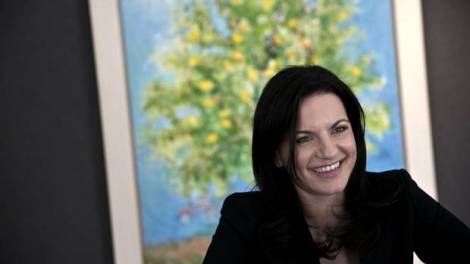 With visits to Athens up 30 per cent this year, Tourism Minister Olga Kefalogianni has something to smile about. (Alkis Konstantinidis for the globe and mail)