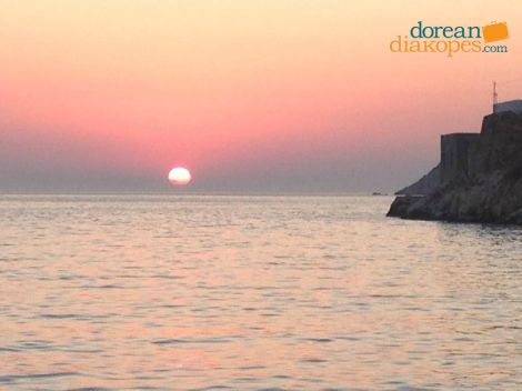 Ηλιοβασιλεμα Καμάρες