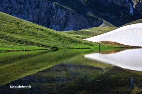 Την δρακόλιμνη Τύμφης κάθε φυσιολάτρης πρέπει να την επισκεφθεί, αρκεί να αντέχουν τα πόδια του